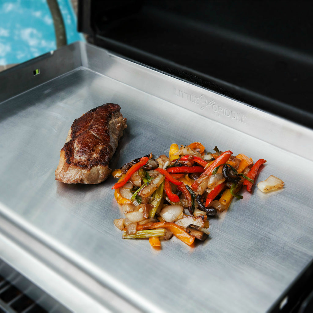 Recipe Idea: Teppanyaki Steak and Garlic-Seared Vegetables