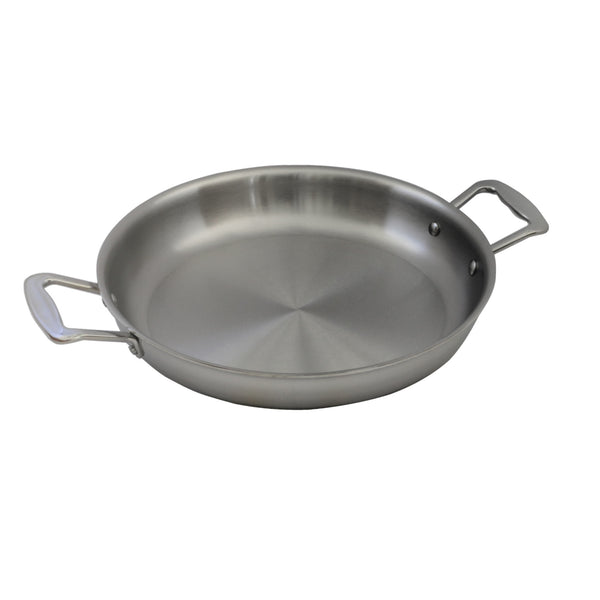 All Clad 12 Stainless Steel Fry Pan - 12 1/2L x 12 1/2W x 4 2/5H