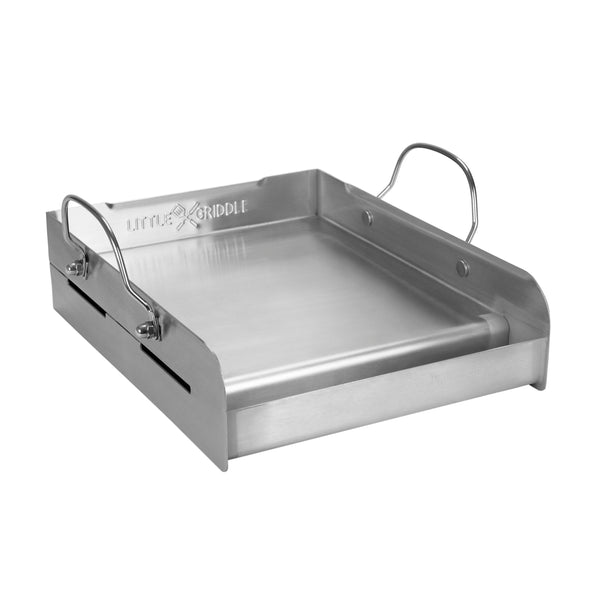 Little Griddle Professional Series Half-Size Stainless Steel BBQ Griddle