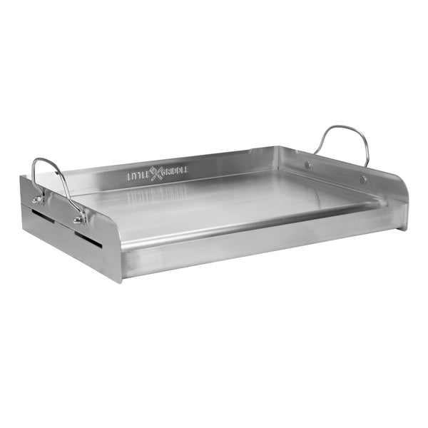 Little Griddle Professional Series Half-Size Stainless Steel BBQ Griddle